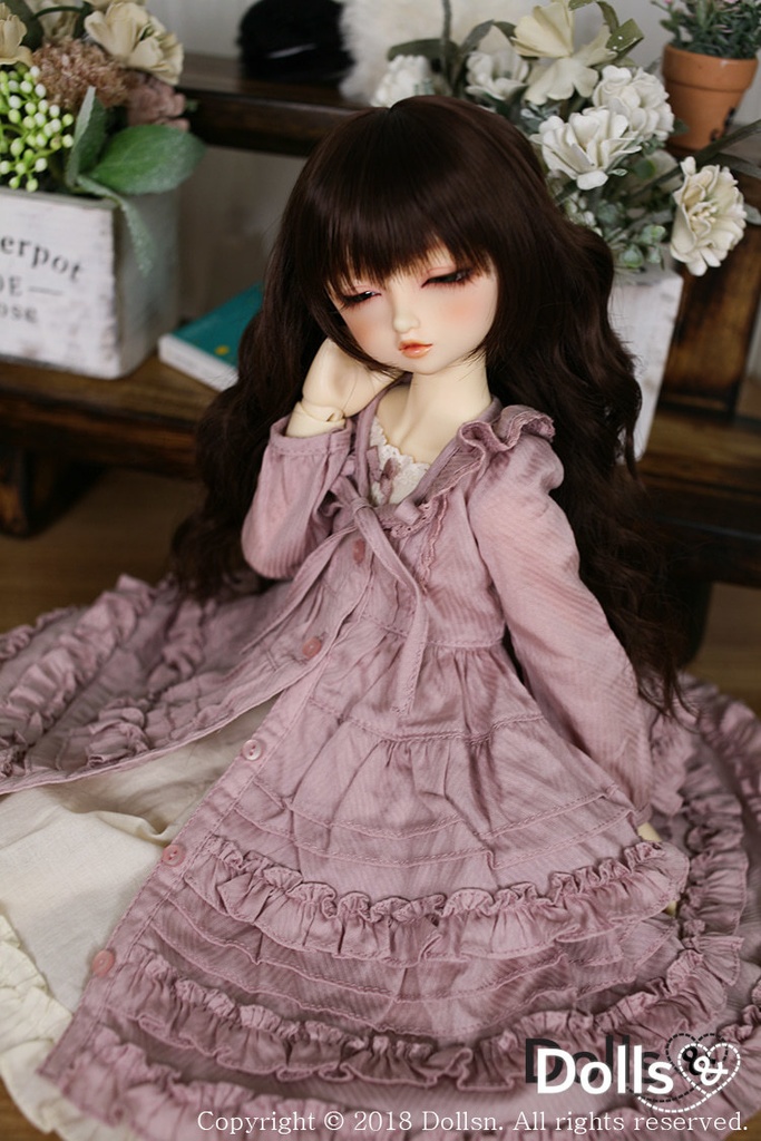 MSD SDMサイズ耐熱ウイッグ 7~8インチ WMM-004 (チョコレート)