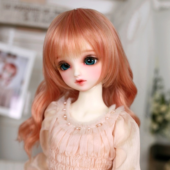 MSD SDMサイズ耐熱ウイッグ 7~8インチ WMM-009 (アプリコット)