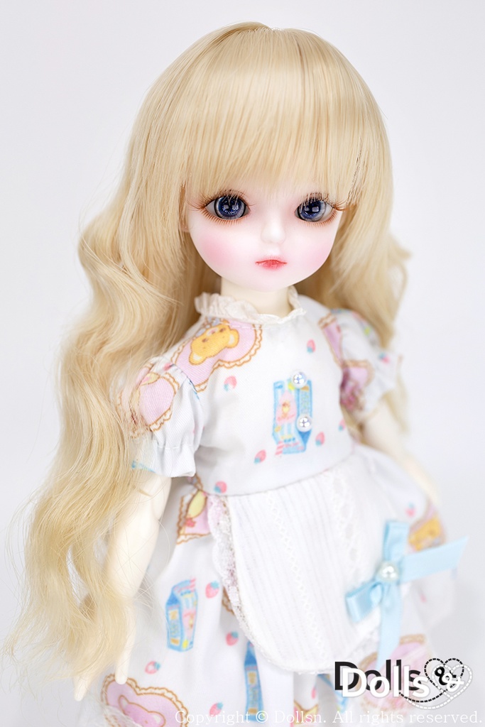 YOsd 幼SD サイズ耐熱ウイッグ 6~7インチ WS-004 (シャインブロンド)