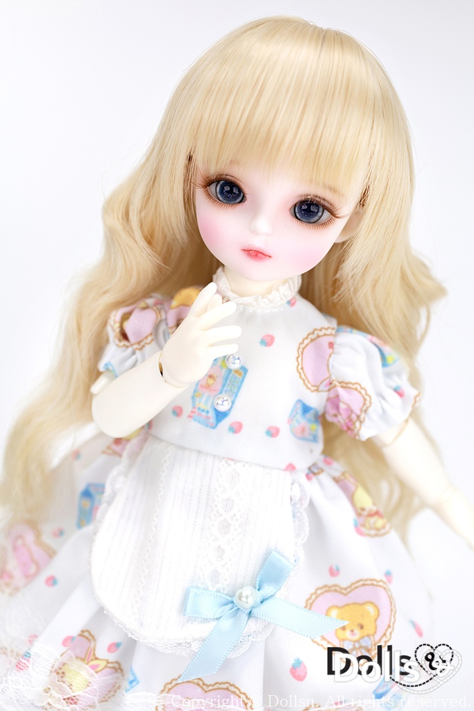 YOsd 幼SD サイズ耐熱ウイッグ 6~7インチ WS-004 (シャインブロンド)