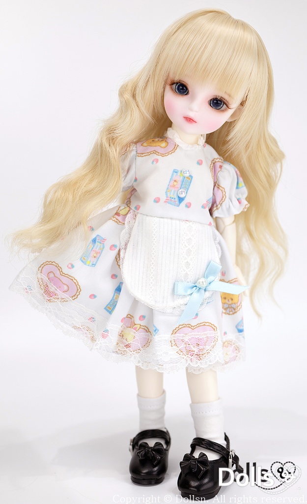 YOsd 幼SD サイズ耐熱ウイッグ 6~7インチ WS-004 (シャインブロンド)