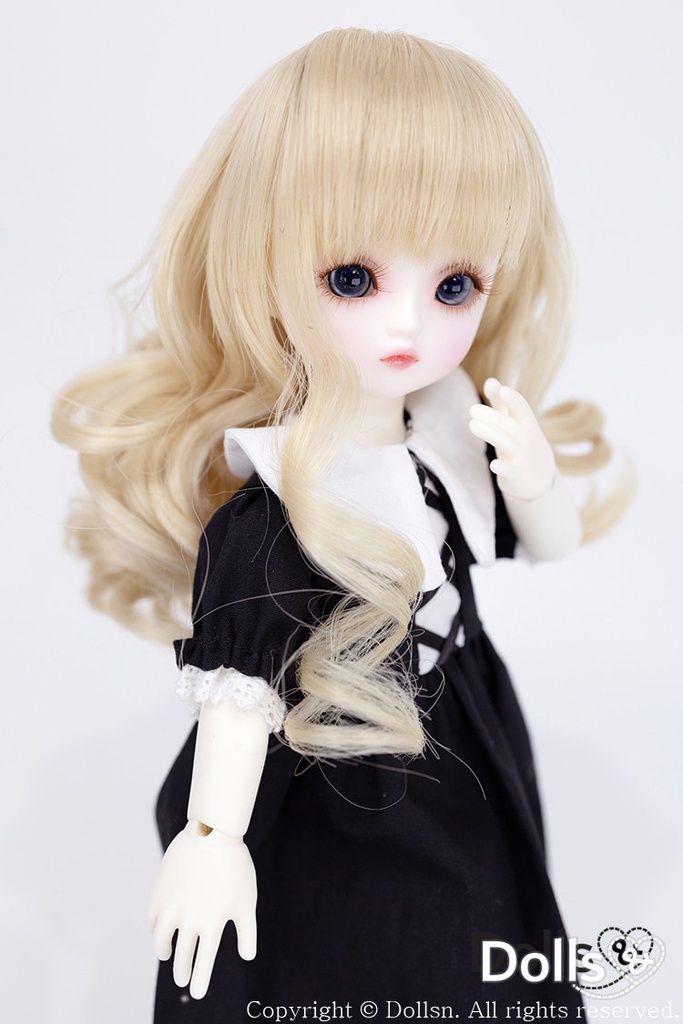 YOsd 幼SD サイズ耐熱ウイッグ 6~7インチ WS-016 (シャインブロンド)