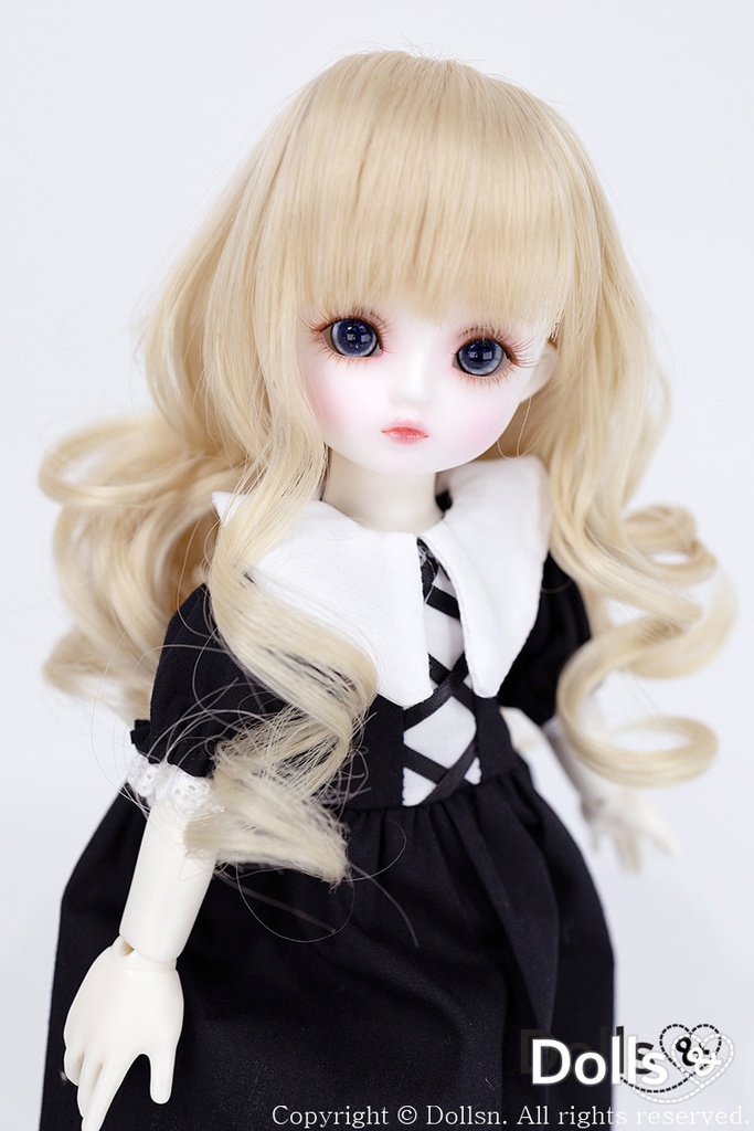 YOsd 幼SD サイズ耐熱ウイッグ 6~7インチ WS-016 (シャインブロンド)