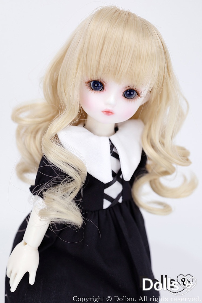 YOsd 幼SD サイズ耐熱ウイッグ 6~7インチ WS-016 (シャインブロンド)