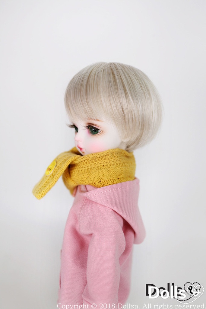 YOsd 幼SD サイズ耐熱ウイッグ 6~7インチ WS-023 (カプチーノ)