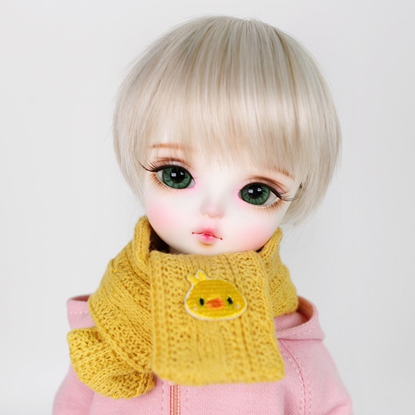 YOsd 幼SD サイズ耐熱ウイッグ 6~7インチ WS-023 (カプチーノ)