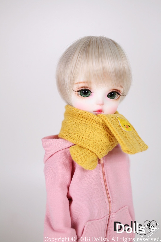 YOsd 幼SD サイズ耐熱ウイッグ 6~7インチ WS-023 (カプチーノ)