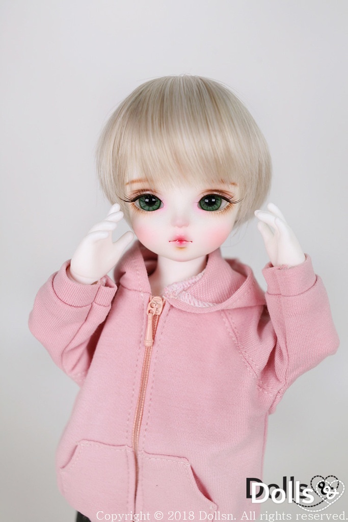 YOsd 幼SD サイズ耐熱ウイッグ 6~7インチ WS-023 (カプチーノ)