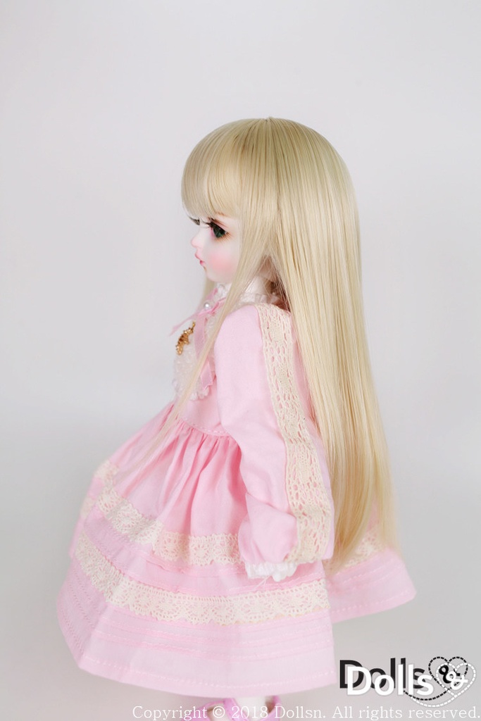 YOsd 幼SD サイズ耐熱ウイッグ 6~7インチ WS-024 (シャインブロンド)