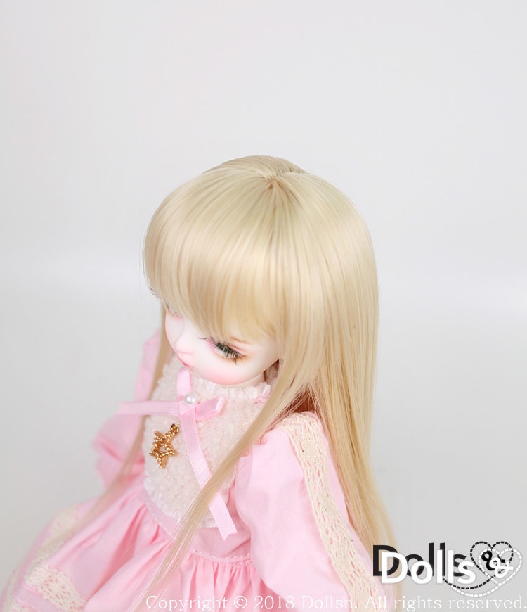 YOsd 幼SD サイズ耐熱ウイッグ 6~7インチ WS-024 (シャインブロンド)