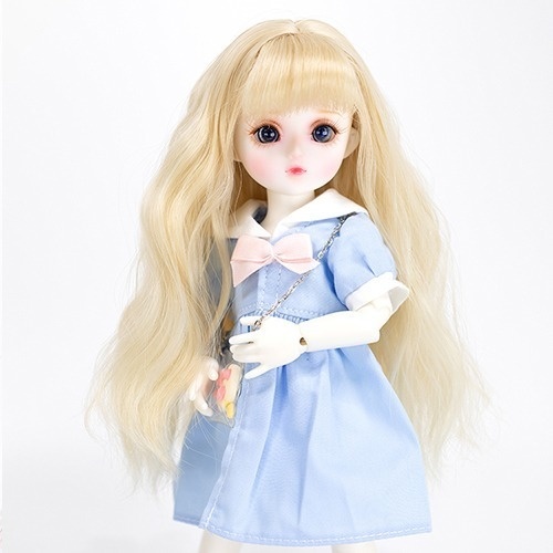 YOsd 幼SD サイズ耐熱ウイッグ 6~7インチ WS-030 (シャインブロンド)