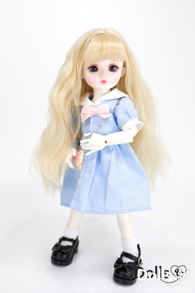 YOsd 幼SD サイズ耐熱ウイッグ 6~7インチ WS-030 (シャインブロンド)