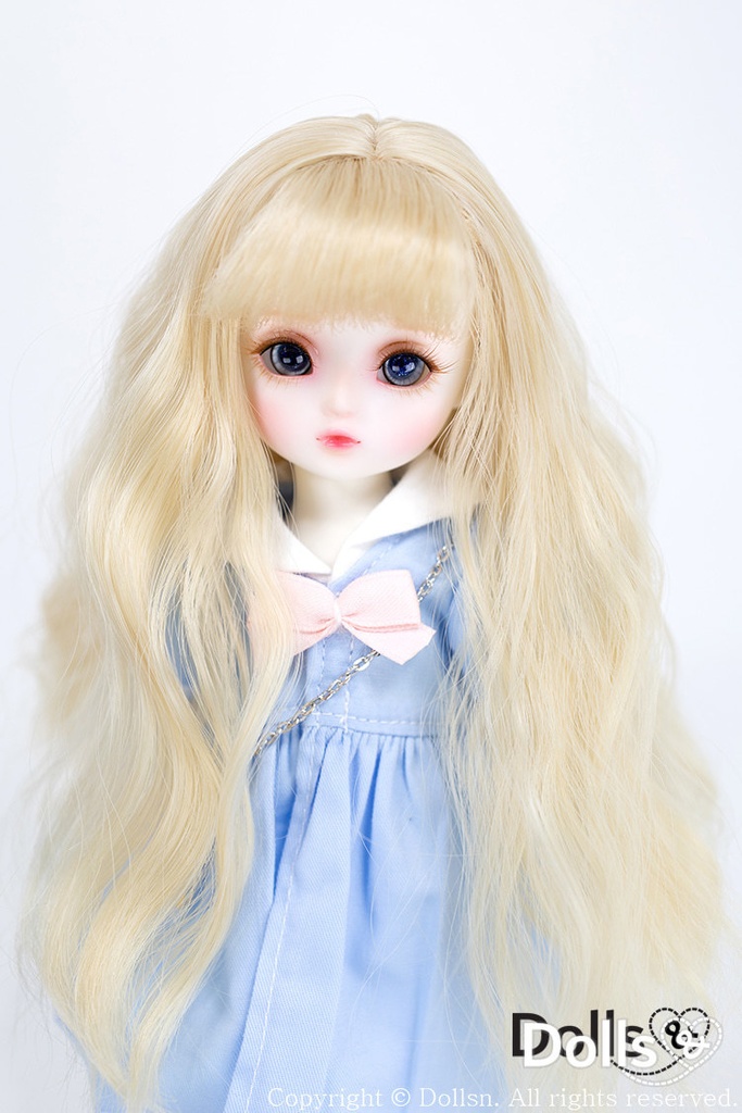 YOsd 幼SD サイズ耐熱ウイッグ 6~7インチ WS-030 (シャインブロンド)