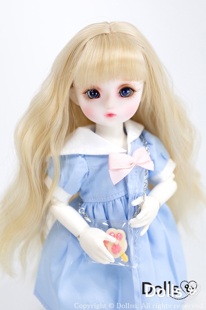 YOsd 幼SD サイズ耐熱ウイッグ 6~7インチ WS-030 (シャインブロンド)
