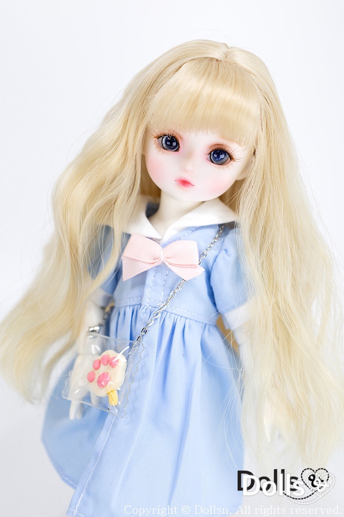 YOsd 幼SD サイズ耐熱ウイッグ 6~7インチ WS-030 (シャインブロンド)