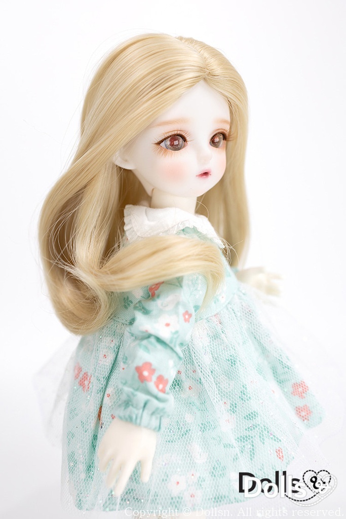 YOsd 幼SD サイズ耐熱ウイッグ 6~7インチ WS-032 (シャインブロンド)