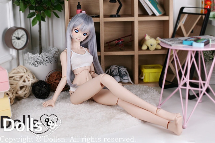ブラ＆ショーツ2点セットホワイト 1/3 SD