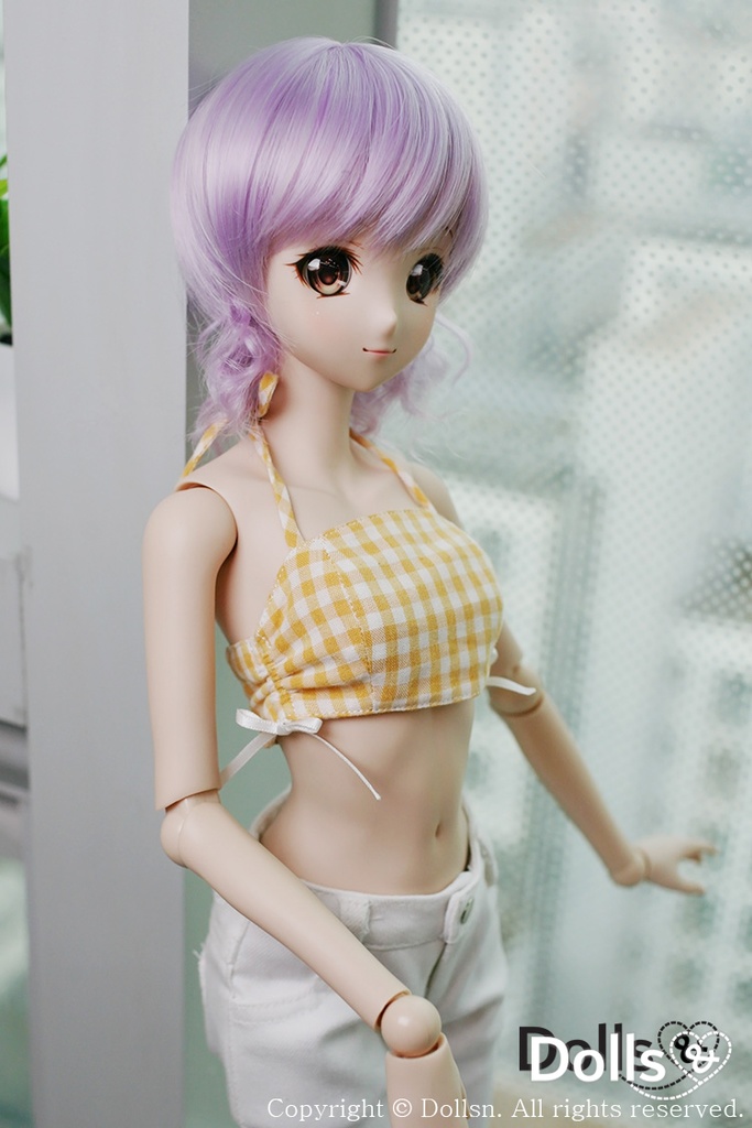 ホルターネックトップスイエロー 1/3 SD