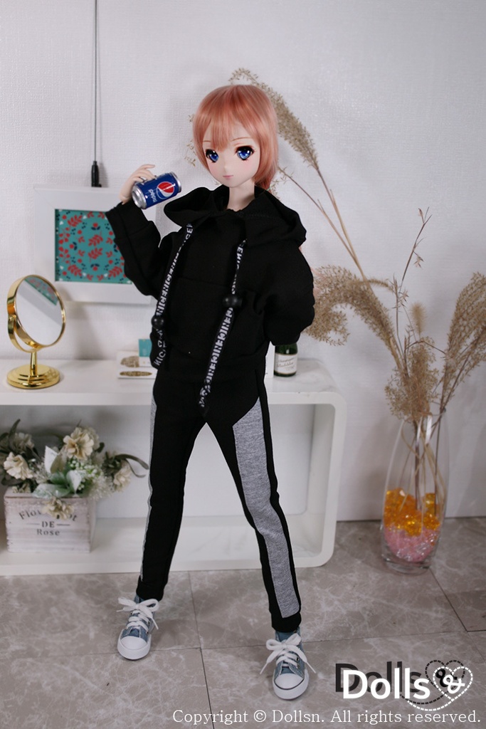 ジャージセットブラック 1/3 SD