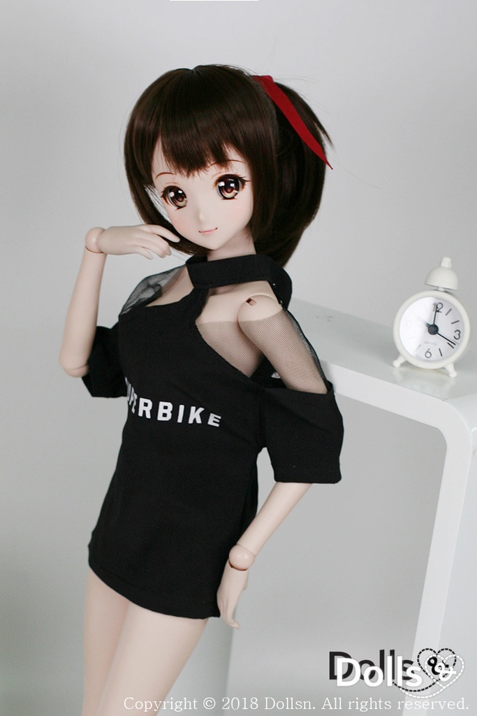 ホルターネックシースルーTシャツ 1/3 SD 