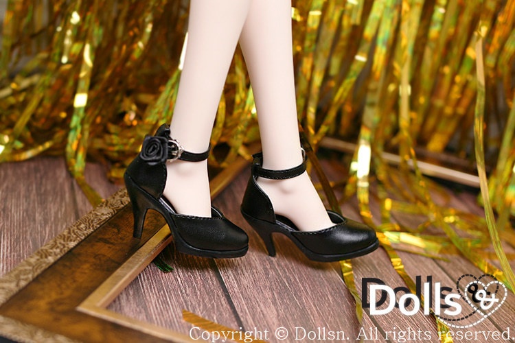 ローズストラップヒールブラック 1/3 SD 