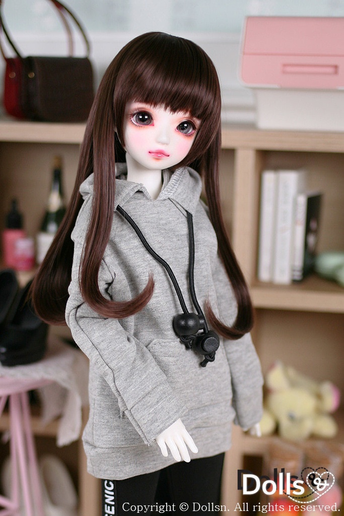 フード付きTシャツグレー 1/4 MSD 