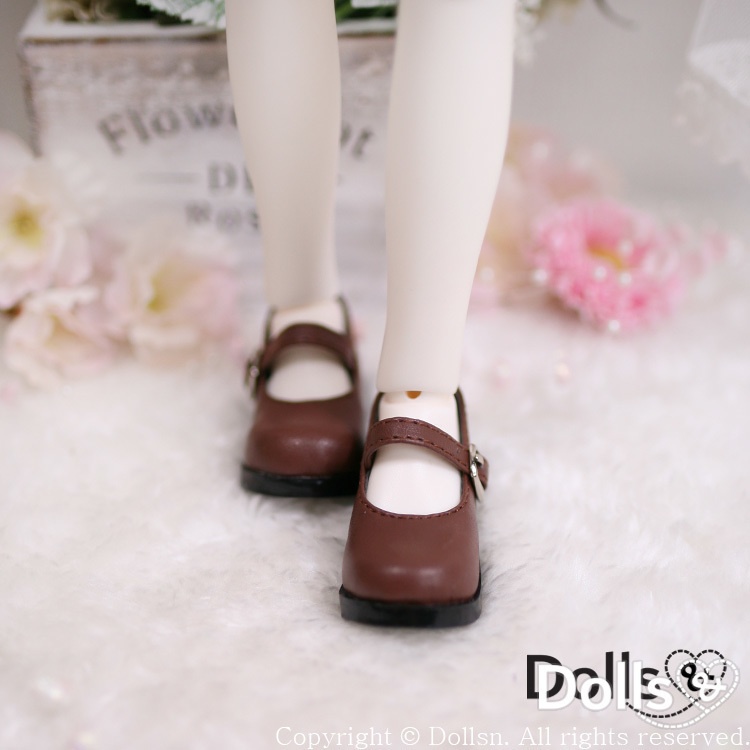 ストラップパンプスブラウン 1/4 MSD 