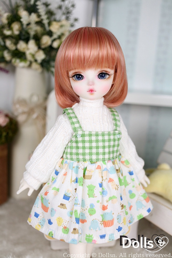 タートルネックとサロペットスカート 1/6 USD 