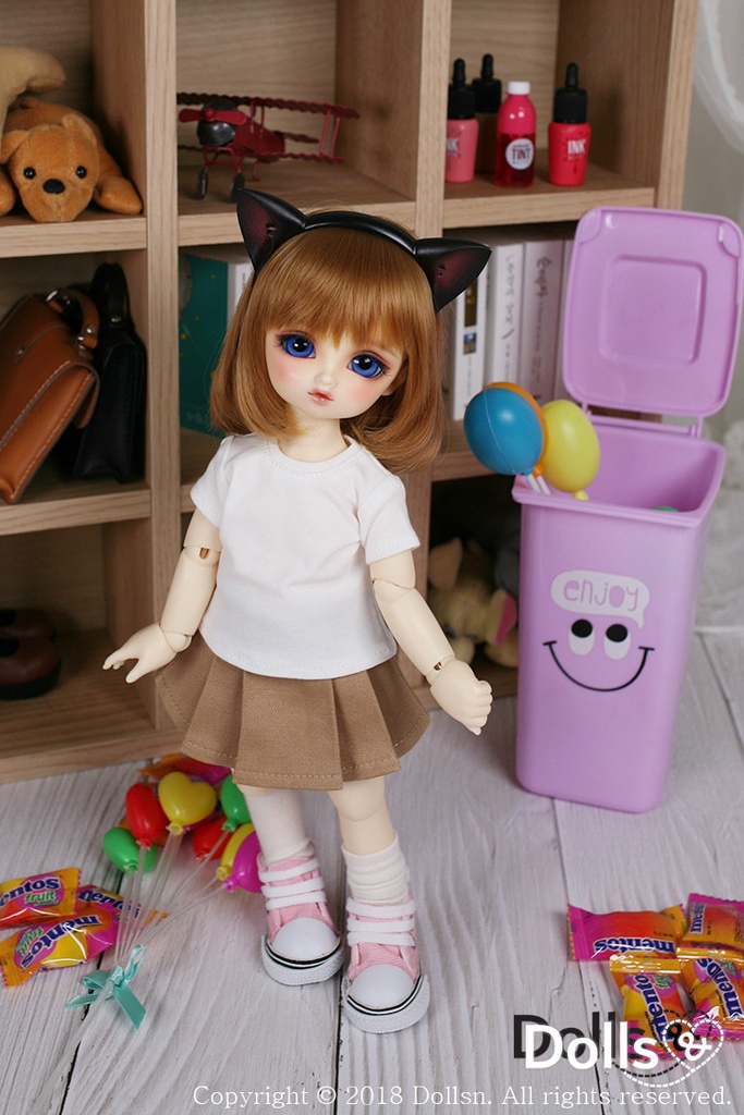 キャンバススニーカーピンク 1/6 USD 