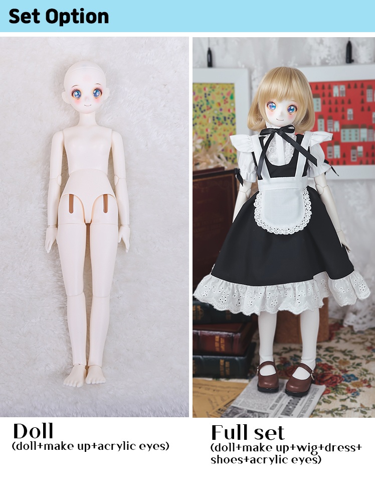 球体関節人形 マロ MSD 1/4 42cm B Full set