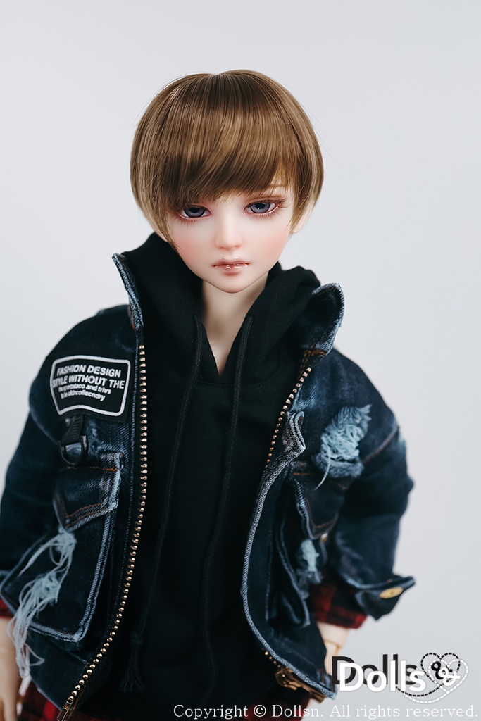 MSD SDMサイズ耐熱ウイッグ 7~8インチ WMM-023 (サンディブラウン) 