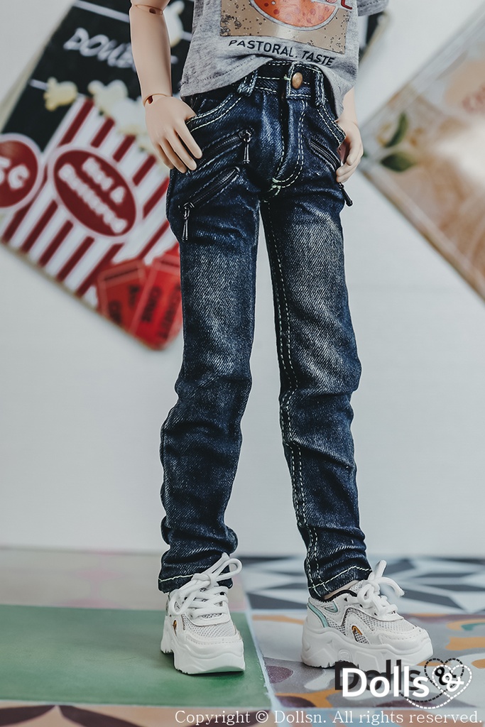 ヴィンテージデニムパンツ 1/4 MSD