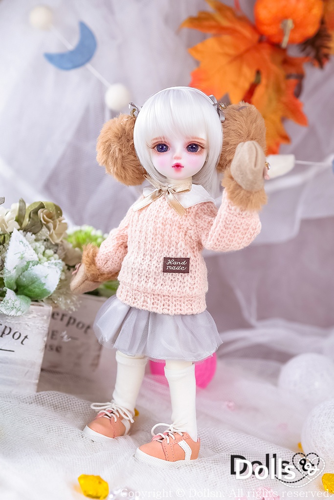 イヤーマフセーター シアースカートセット 1/6 USD