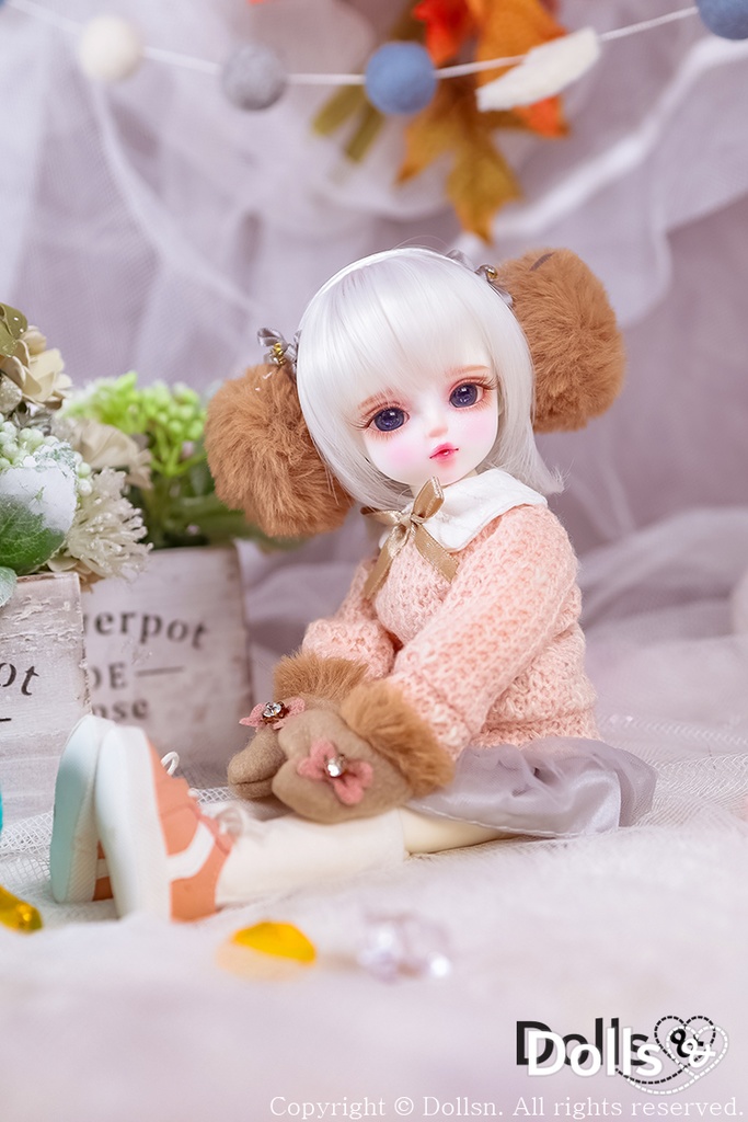 イヤーマフセーター シアースカートセット 1/6 USD