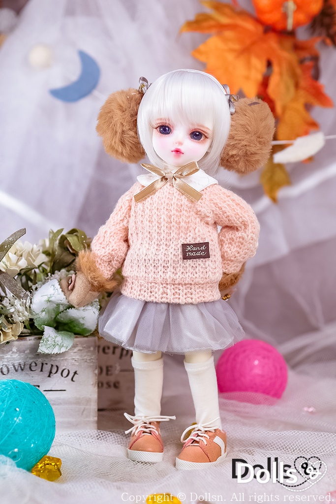 イヤーマフセーター シアースカートセット 1/6 USD