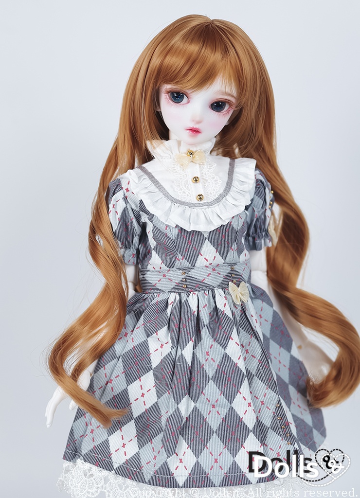 MSD SDMサイズ耐熱ウイッグ 7~8インチ WMM-027 (シュガーキャラメル)