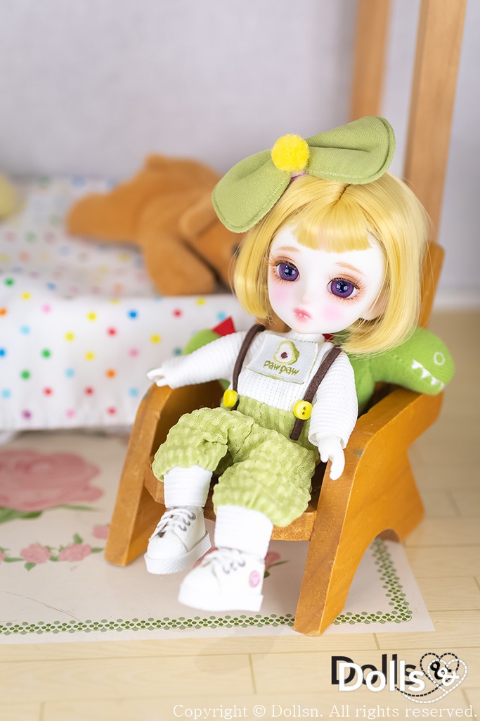 サスペンダーパンツセット1/12 オビツ11 