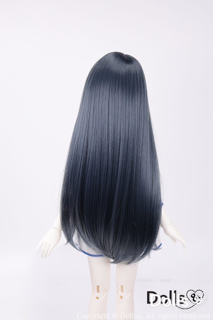 MSD SDMサイズ耐熱ウイッグ 7~8インチ ロングストレート WMM-024 (マーメイドグリーン)