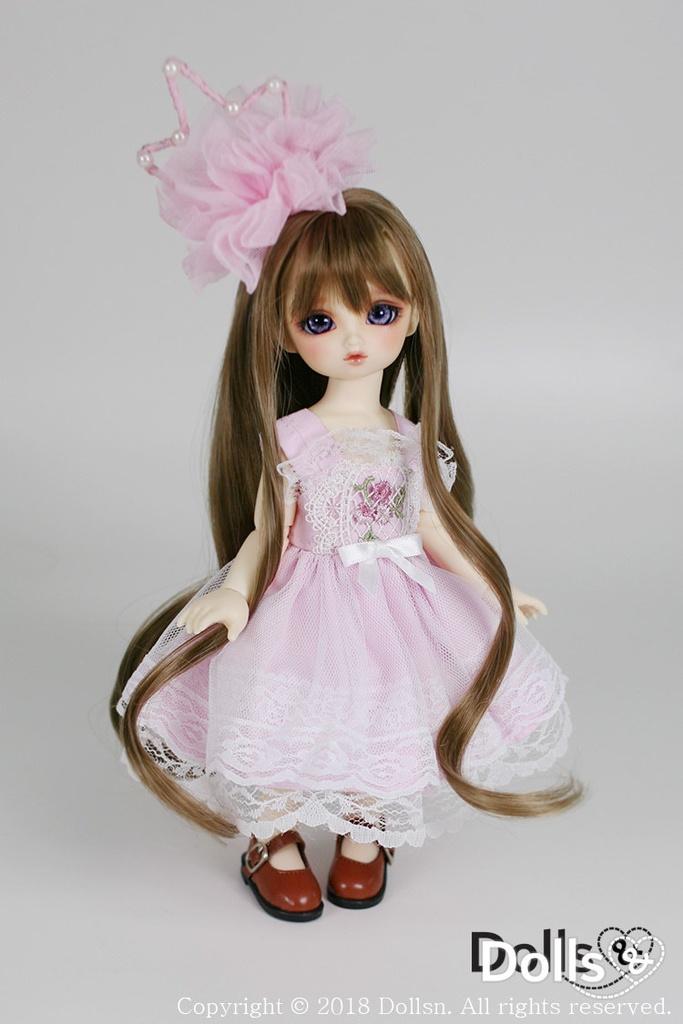YOsd 幼SD サイズ耐熱ウイッグ 6~7インチ WS-021 (サンディブラウン)