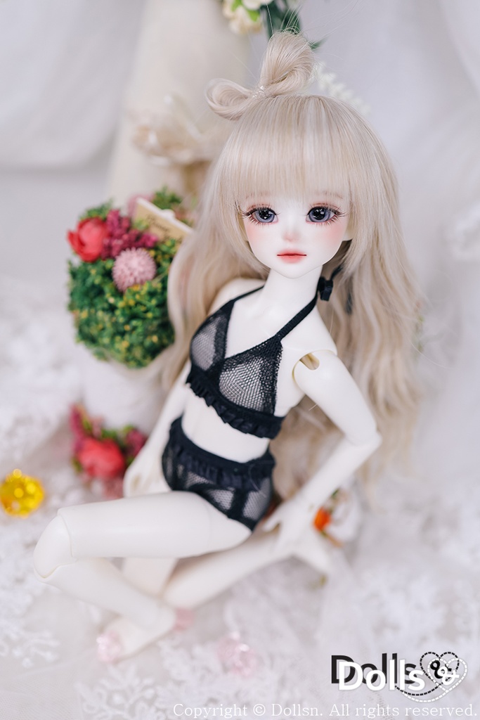  下着セット ブラック 1/6 USD