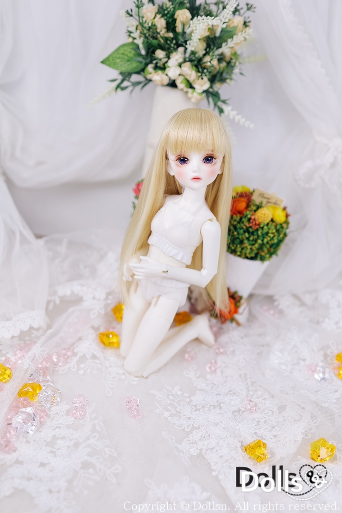 下着セット ホワイト 1/6 USD