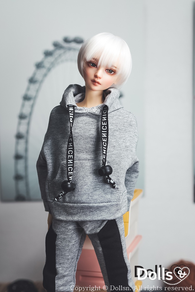 ジャージセットグレー1/4 MSD