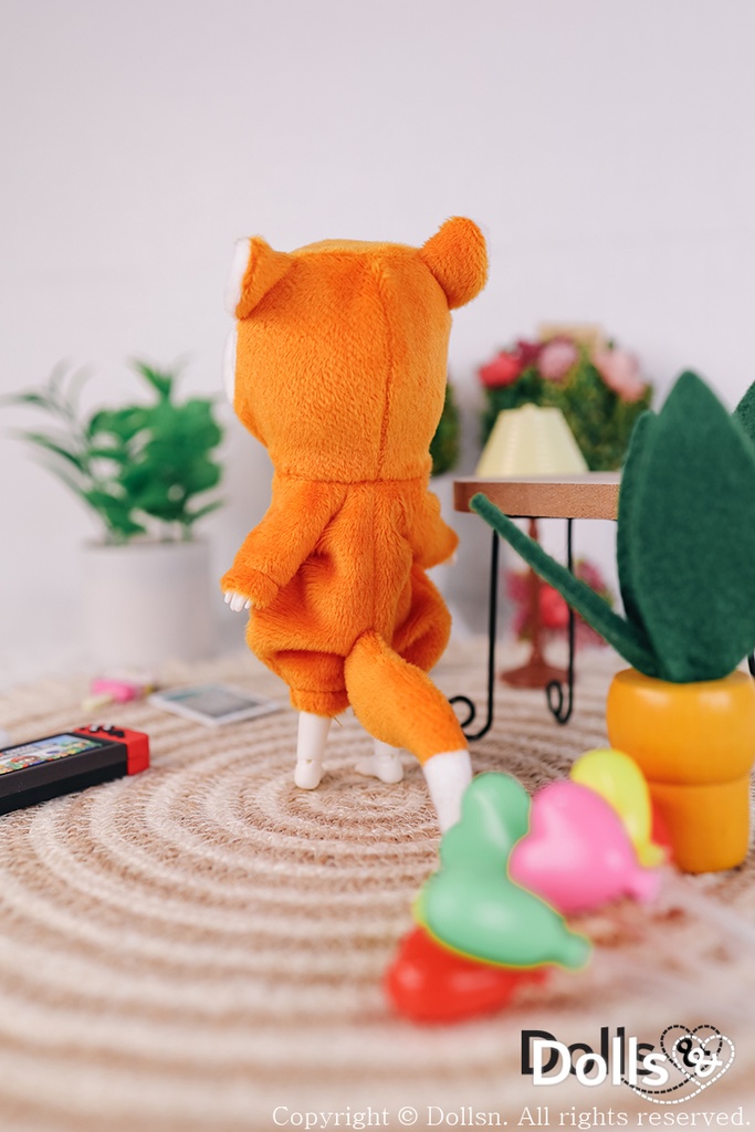 動物コースチューム キツネ1/12 オビツ11