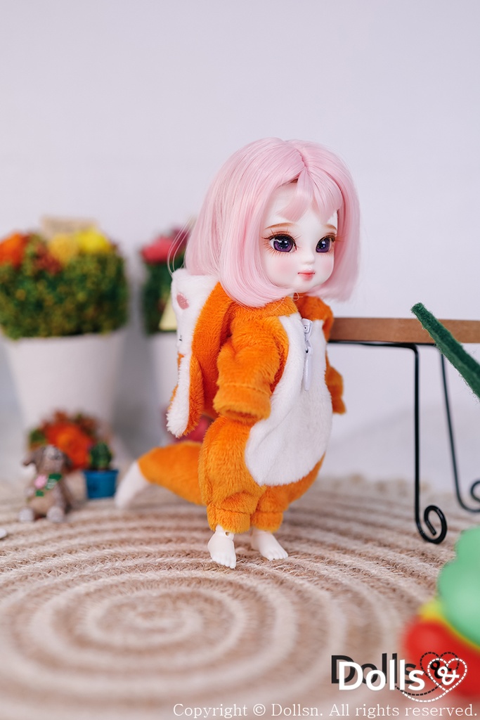 動物コースチューム キツネ1/12 オビツ11