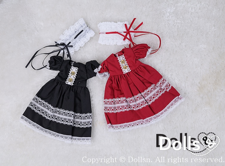 レースドレス ブラック 1/6 USD