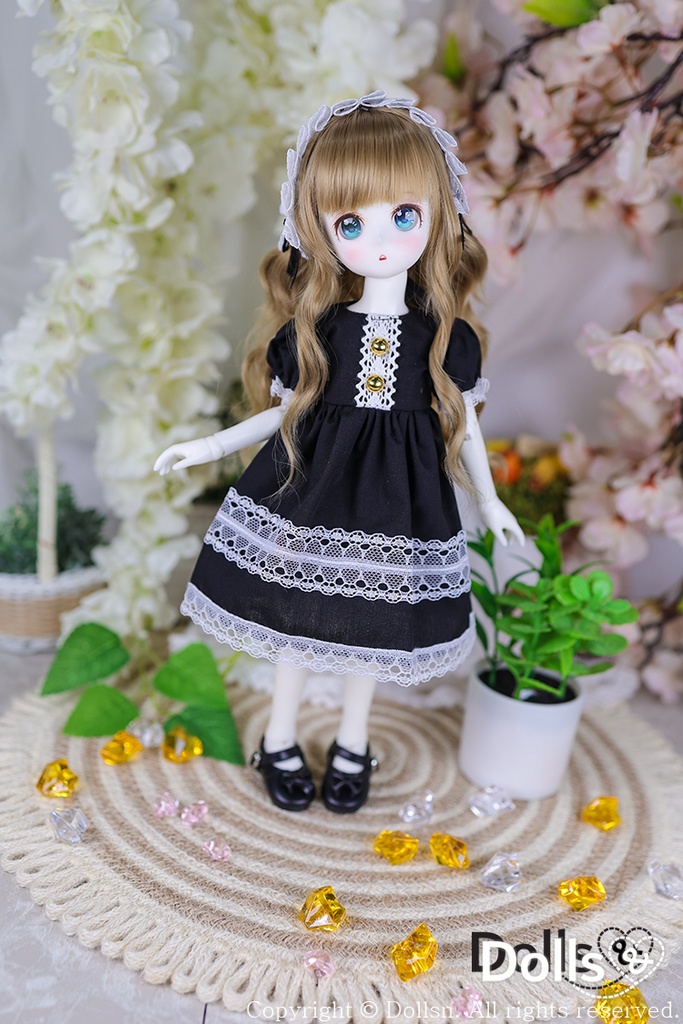 レースドレス ブラック 1/6 USD