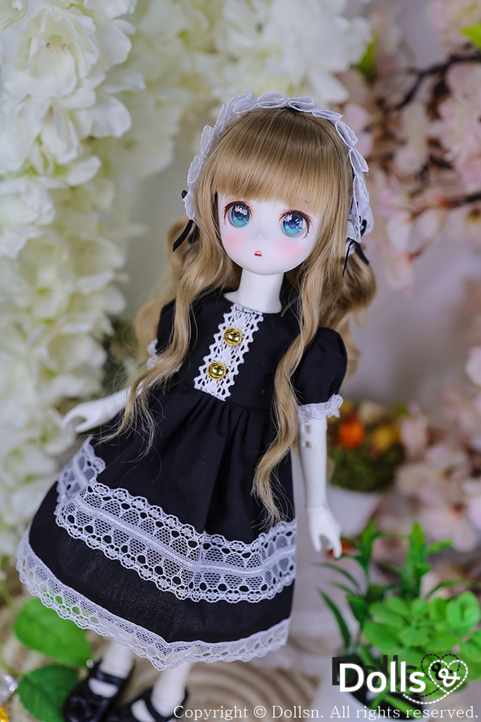 レースドレス ブラック 1/6 USD