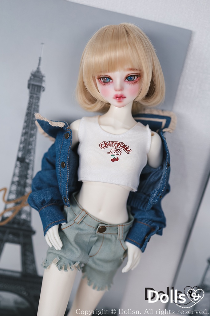 トップスホワイト 1/4 MSD