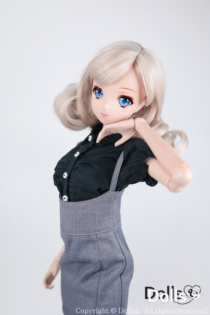 SD DDサイズ耐熱ウイッグ 8~9インチWM-036 (カプチーノ)
