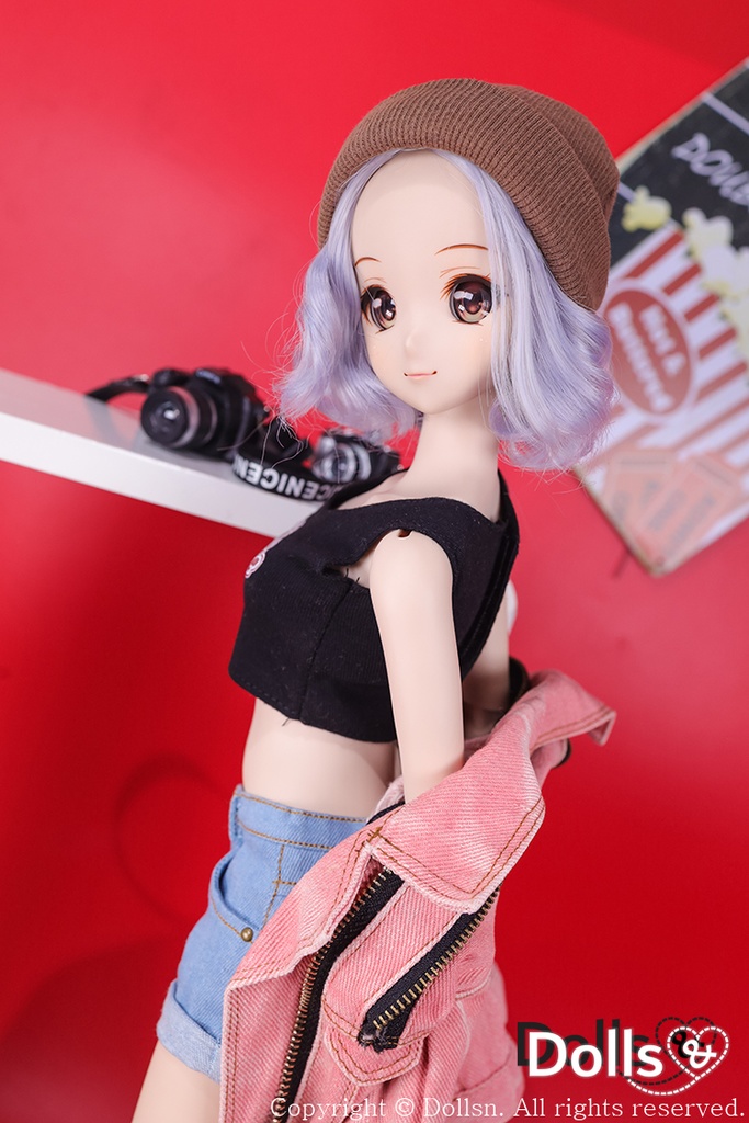 トップス ブラック 1/3 SD